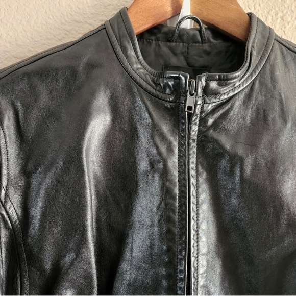 Vintage The Limited Leather Moto jacket | size medium - Picture 4 of 7